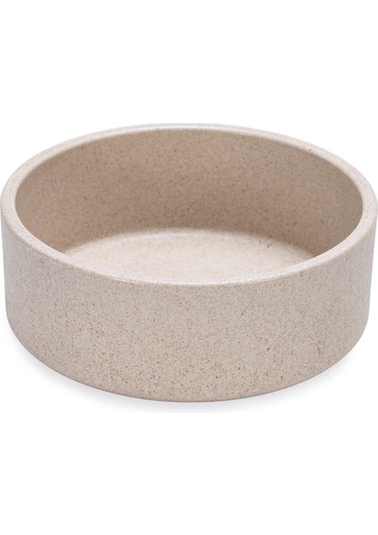 Drnds Beeztees Dbl Köpek Mama Su Kabı, Bambu, Bej, 12CM, 300ML