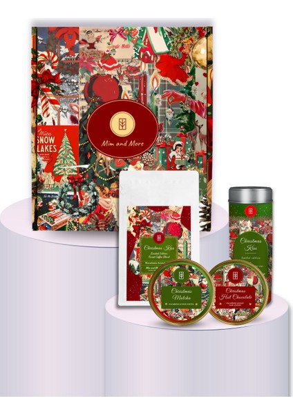 New Year Hediye Kutusu | Christmas Tea, Christmas Coffee, Hot Chocolate – Yılbaşı Hediye Seti