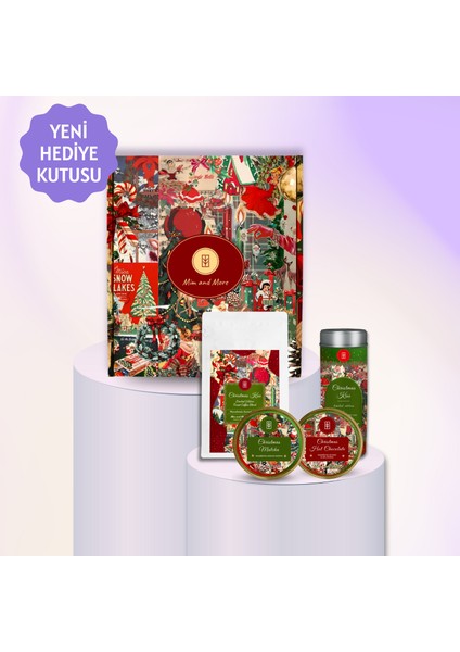New Year Hediye Kutusu | Christmas Tea, Christmas Coffee, Hot Chocolate – Yılbaşı Hediye Seti fiyatları