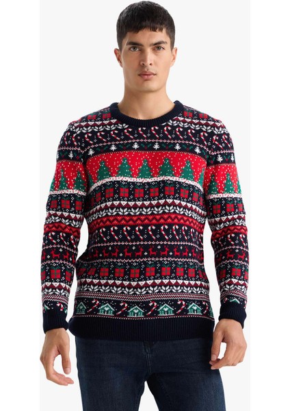 Kırmızı Erkek Kazak D5485AX/RD92