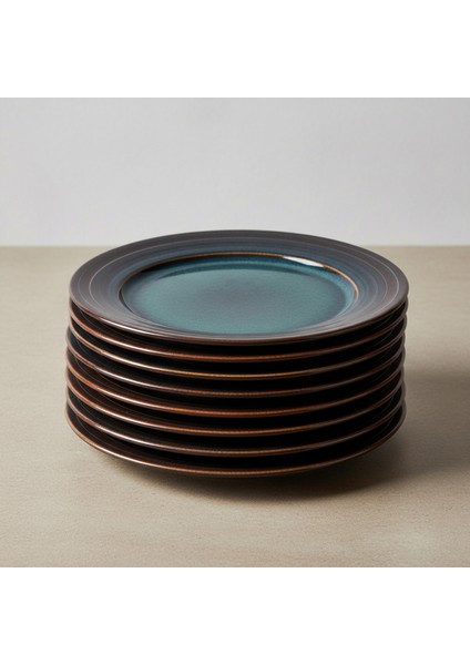 Valeron 6 Adet 27 cm Servis Tabağı Reaktif Oasis 1131 modelleri