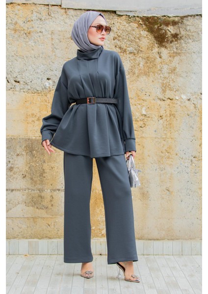 Sims Kemerli Pufy Dalgıç Takım-Antrasit