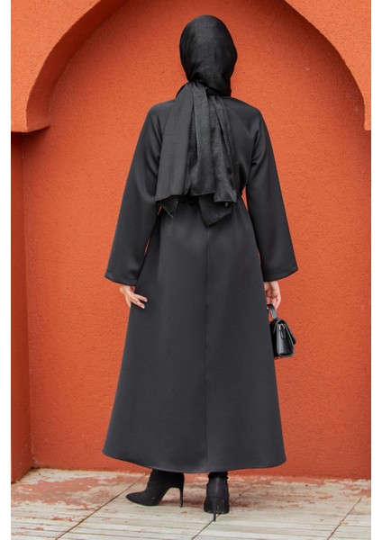 Royal Pufy Dalgıç Relax Elbise-Siyah modelleri