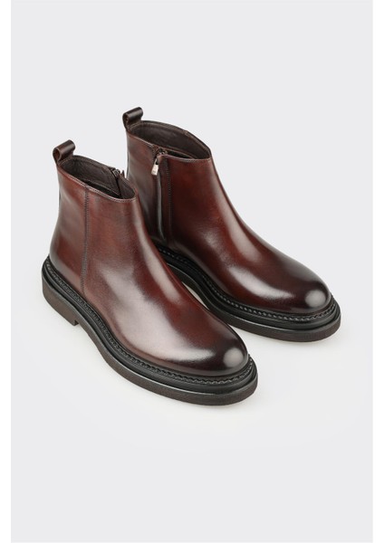 Kahve Deri Erkek Günlük Bot fiyatları