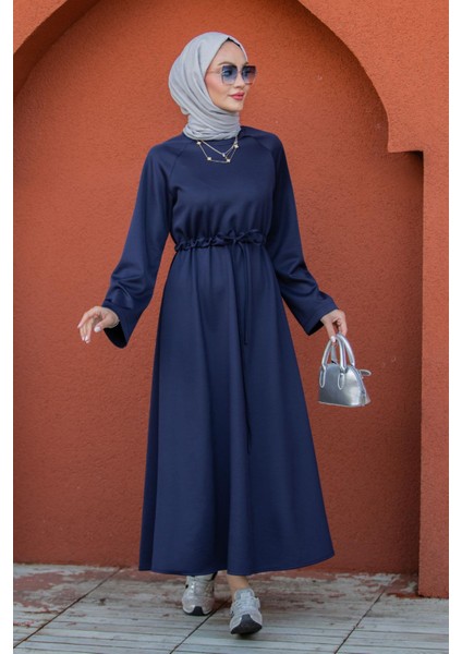 Royal Pufy Dalgıç Relax Elbise-Laci