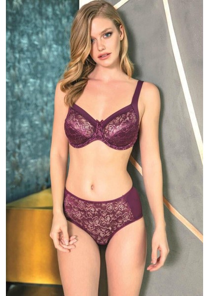 Balenli Desteksiz Dolgusuz Toparlayıcı Dantelli Küçültücü Sütyen ve Külot Takım fiyatları