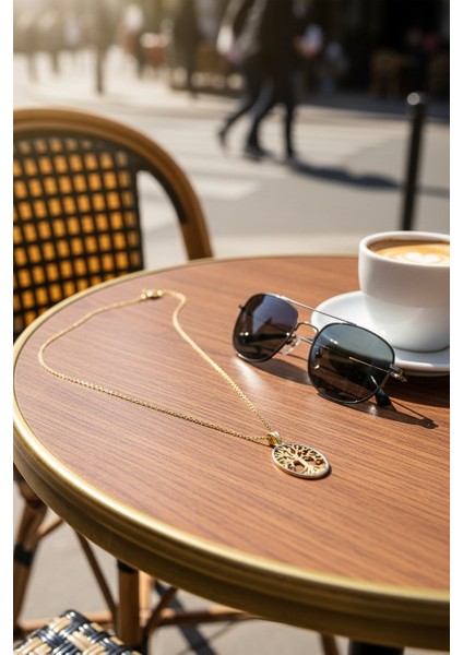 Hayat Ağacı Şans 14 Ayar Altın Kolye fiyatları