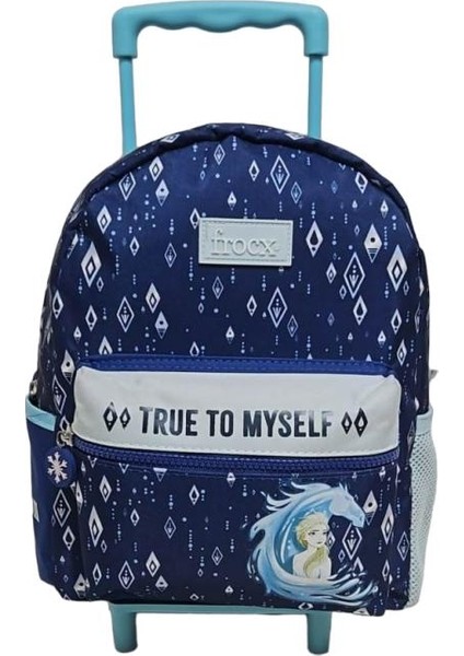 Frozen Çekçekli Anaokulu Çantası