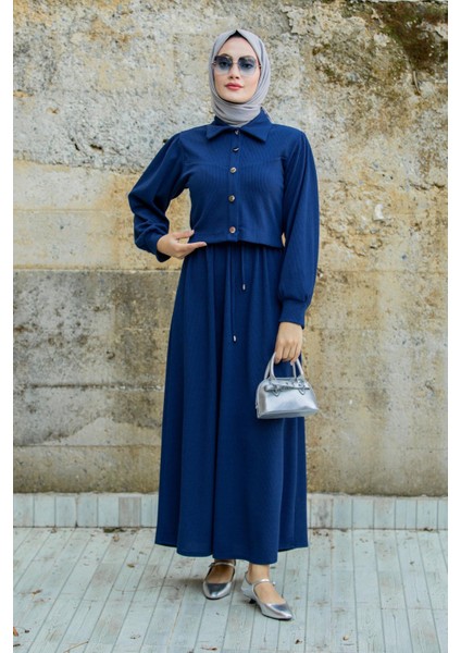 Missa Fitilli Ceket Jile Elbiseli Takım-Laci indirimleri