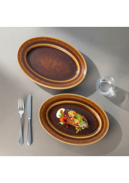 Valeron 2 Adet 21 cm Kayık Tabak Reaktif Saura Vr 137 fırsatları