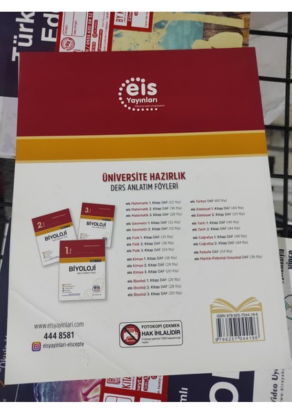 Eis Biyoloji 2 Daf Kırmızı Seri fiyatları