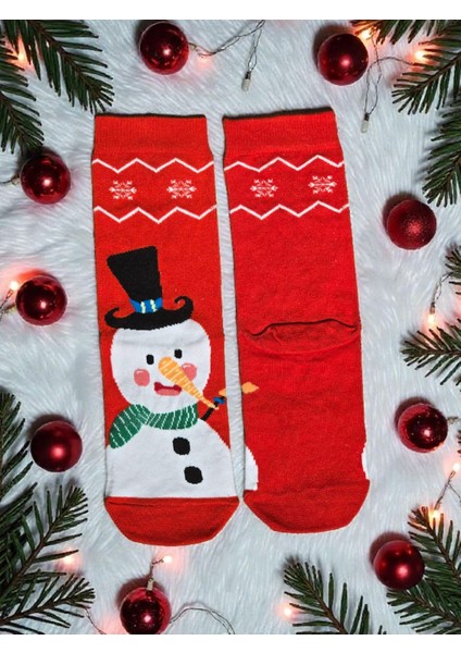 - Yılbaşı Temalı Unisex Çorap – Desenli Özel Tasarım (Hediye Paketli) modelleri