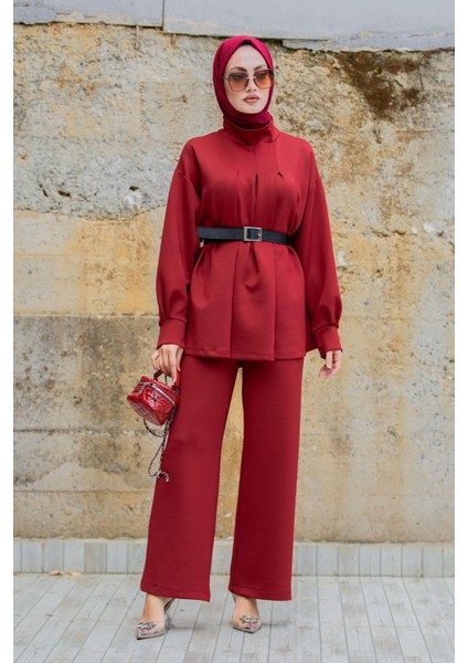 Sims Kemerli Pufy Dalgıç Takım-Bordo indirimleri