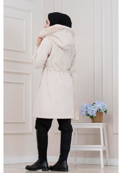 Beli Içten Tünelli Kapüşonlu Kap-Taş indirimleri