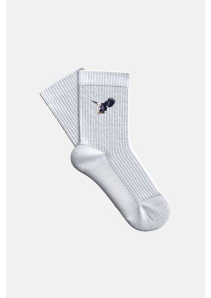Kartal Havlu Çorap - Beyaz