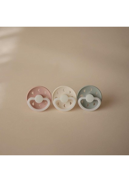 Moon Phase Silikon Emzik - Karanlıkta Parlayan - Blush Night (0-6 Ay) fiyatları