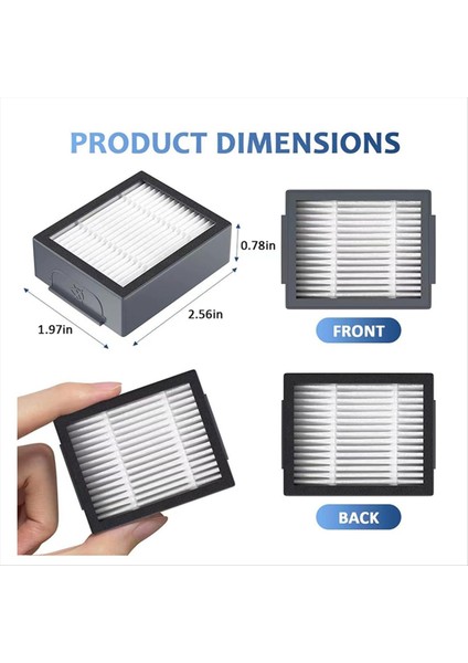 Irobot Roomba Evo I,e,j Serisi:e5 E6 E7 Için Hepa Filtresi (Yurt Dışından) fırsatları