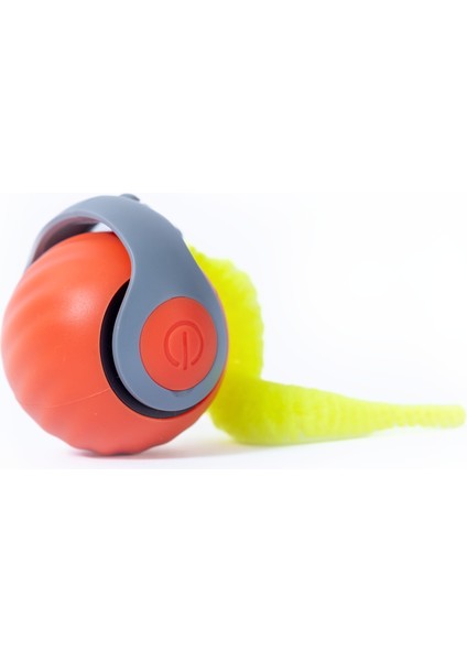Otomatik Yuvarlanan Top Kedi Oyuncağı Turuncu H120