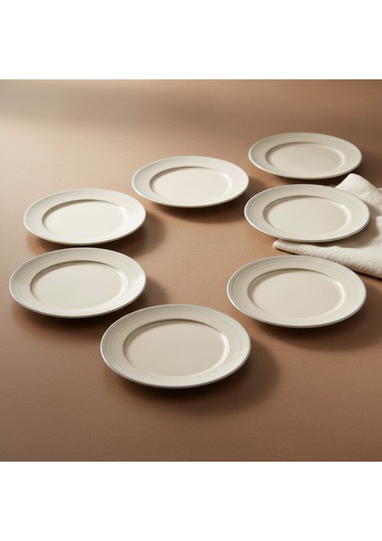 Valeron 6 Adet 20 cm Pasta Tabağı Reaktif Agate 969 indirimleri