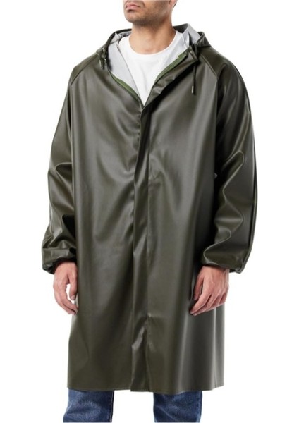 Yağmurluk Su Geçirmez Haki Renk