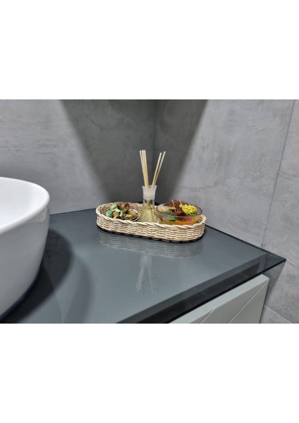 Rattan Hasır Sunumluk