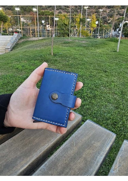 Mekanizmalı Hakiki Deri Akıllı Cüzdan Kartlık modelleri
