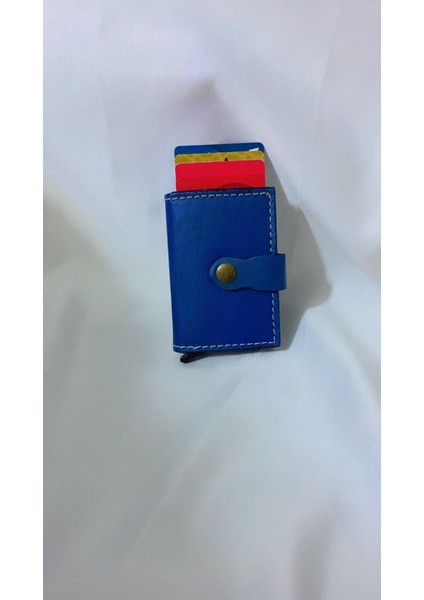 Mekanizmalı Hakiki Deri Akıllı Cüzdan Kartlık fırsatları