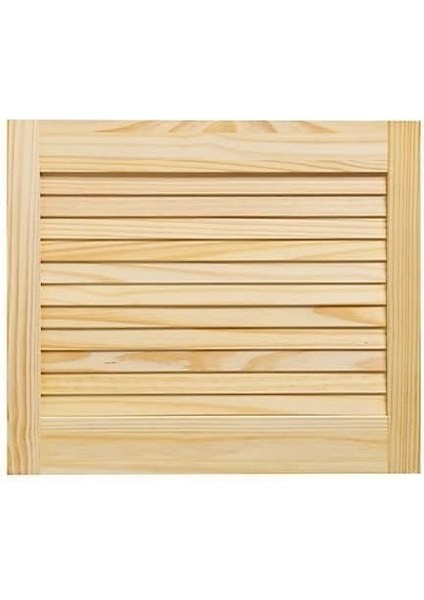 Ahşap Panjur Kapak Naturel 38X46CM