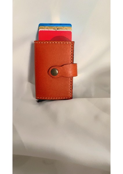 Mekanizmalı Hakiki Deri Akıllı Cüzdan Kartlık fiyatları