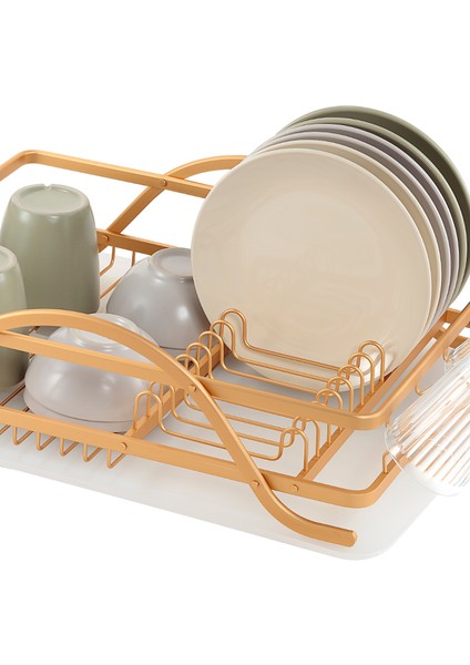 Bianka Paslanmaz Alüminyum Bulaşıklık - Altın indirimleri