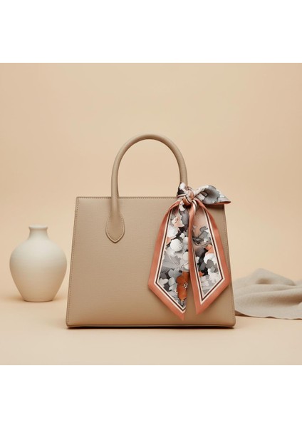 Terrakota Çiçek Desenli Bandana Fular fiyatları