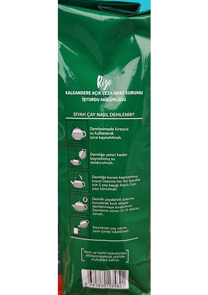 Sayılı Gün Rize Çayı , Çaykur Üretimi İle Cezaevinde üretilen çaydır fiyatları