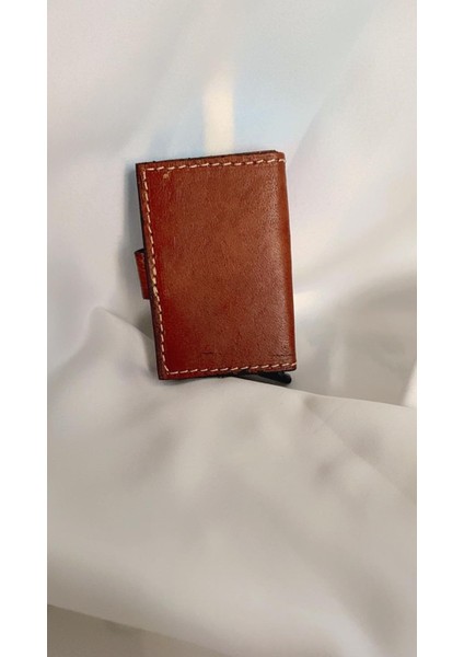 Mekanizmalı Hakiki Deri Akıllı Cüzdan Kartlık fiyatları