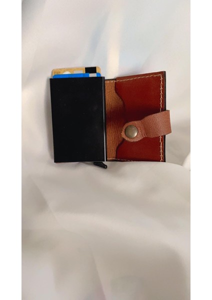 Mekanizmalı Hakiki Deri Akıllı Cüzdan Kartlık indirimleri