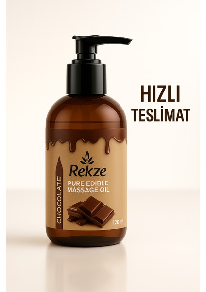 Çikolatalı Ve Çilekli Aromalı Kokulu Rahatlatıcılı Vücut Masaj Yağları 2 Adet 120 Ml indirimleri
