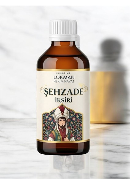 Hayat Osmanlı Geleneğinden Günümüze Şehzade Iksiri Şurubu 125 ml Nungtime