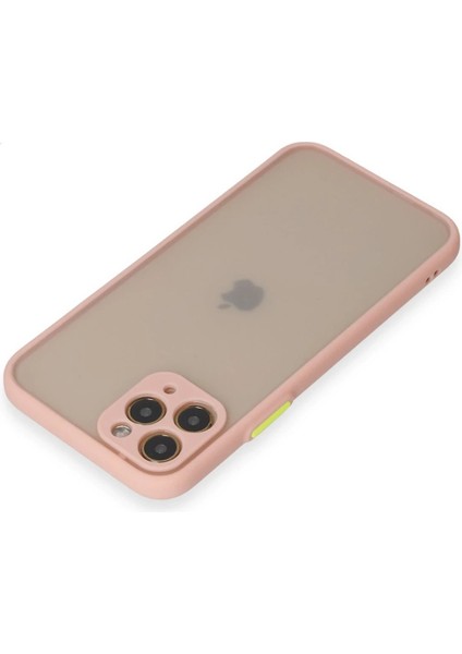 MYT09 iPhone 11 Pro Kılıf Montreal Silikon Kapak - Pembe modelleri