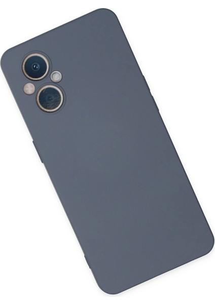 MYT09 Oppo Reno 7 Lite Kılıf Nano Içi Kadife Silikon - Gri fiyatları