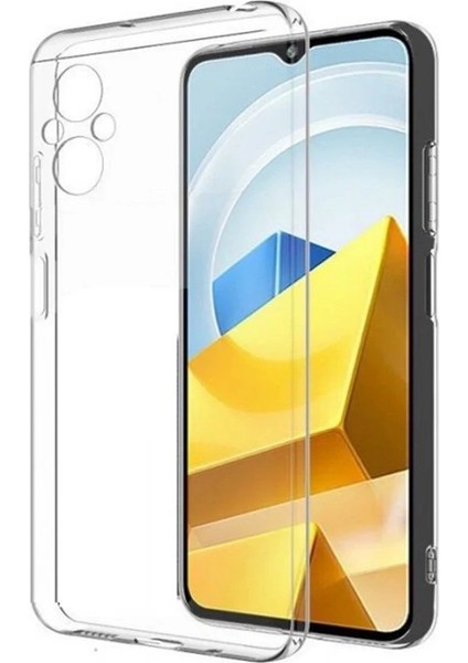 MYT09 Xiaomi Poco M5 Kılıf Lüx Şeffaf Silikon