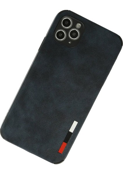 MYT09 iPhone 11 Pro Max Kılıf Loop Deri Silikon - Lacivert fiyatları