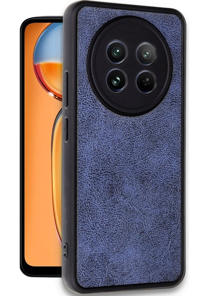 MYT09 Realme 12 5g Kılıf Aras Deri Kapak - Lacivert fiyatları
