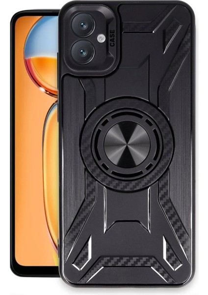 MYT09 Samsung Galaxy A05 Kılıf Lincoln Silikon - Siyah