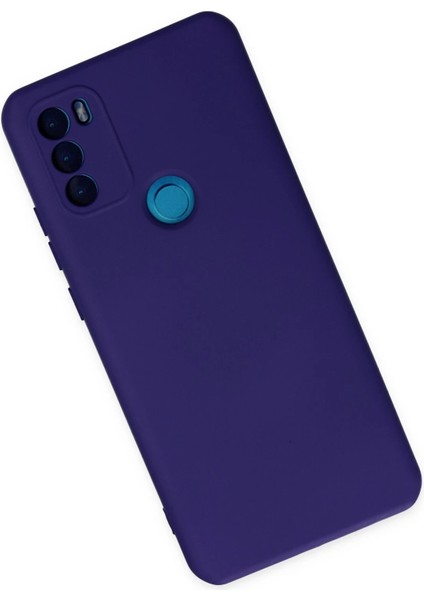 MYT09 General Mobile Gm 21 Plus Kılıf Nano Içi Kadife Silikon - Mor modelleri
