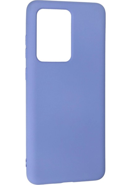 MYT09 Samsung Galaxy S20 Ultra Kılıf Nano Içi Kadife Silikon - Lila modelleri