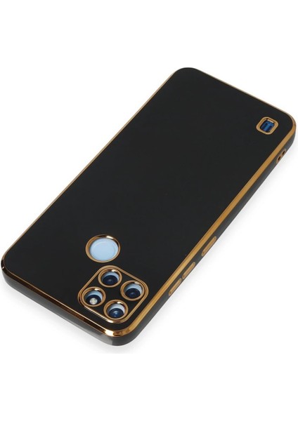 MYT09 Realme C25Y Kılıf Volet Silikon - Siyah modelleri