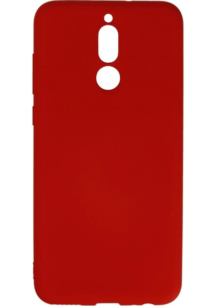 MYT09 Huawei Mate 10 Lite Kılıf Nano Içi Kadife Silikon - Kırmızı