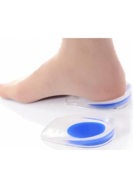 Topuk Dikeni Tabanlık Ortapedik Silikon Topukluk Gizli Jel Yastık