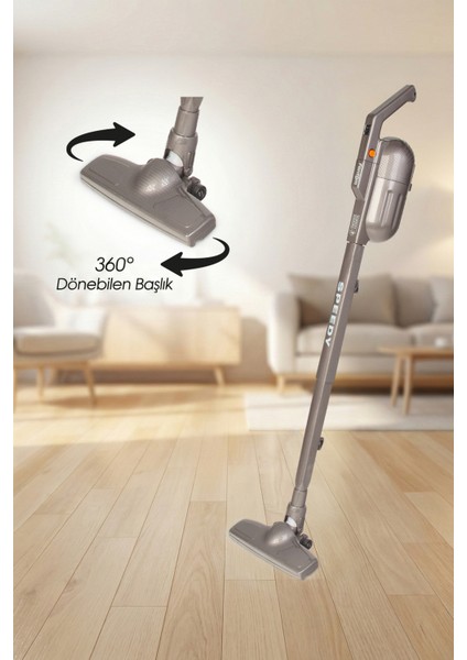 Speedy Pro Du 2100 Dikey Süpürge - Antrasit