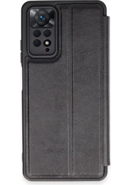 MYT09 Xiaomi Redmi Note 12 Pro 4g Kılıf Flip Cover - Siyah