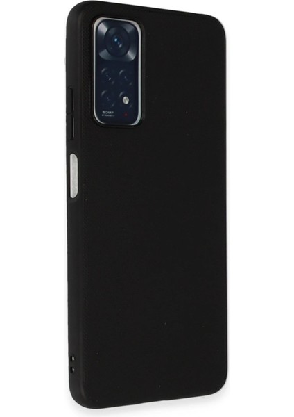 MYT09 Xiaomi Redmi Note 11 Pro Kılıf Taft Kapak - Siyah